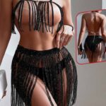 لانجري خرز ميني جيب - كود 5036