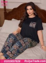 بيجامة حريمي صيفي بيج سايز