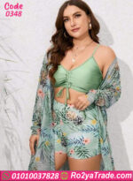 ⁦طقم هوت شورت صيفي – كود 0348⁩ - الصورة ⁦10⁩