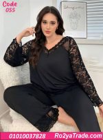 بيجامة حريمي دانتيل صيفي