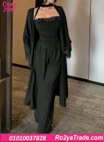 بيجامة حريمي صيفي 3 قطع