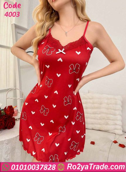 كاش مايوه بيتي صيفي حريمي أحمر أنيق