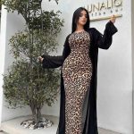 فستان تايجر طويل