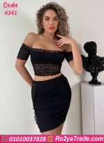 طقم ميني جيب دانتيل كود 4341