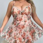 لانجري قصير مشجر كود 765 – قصة كشكش أنثوية ناعمة