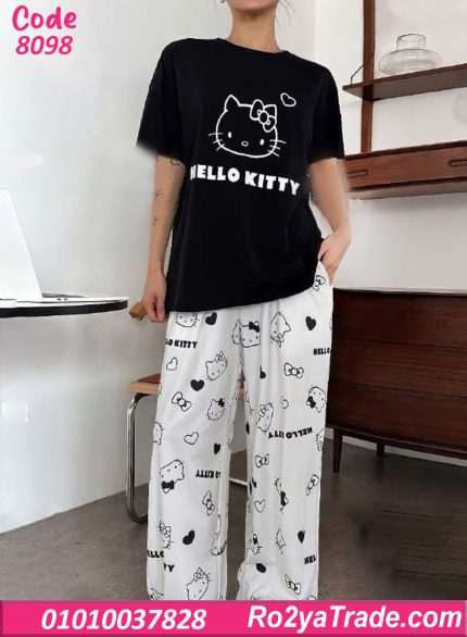 بيجامة Hello Kitty حريمي