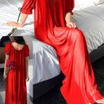 كاش مايوه حريمي بتصميم أوف شولدر – كود 1024
