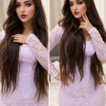 لانجري طويل دانتيل