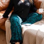 بيجامة حريمي صيفي بيج سايز – كود 8529