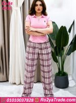 بيجامة صيفية نسائية وان سايز