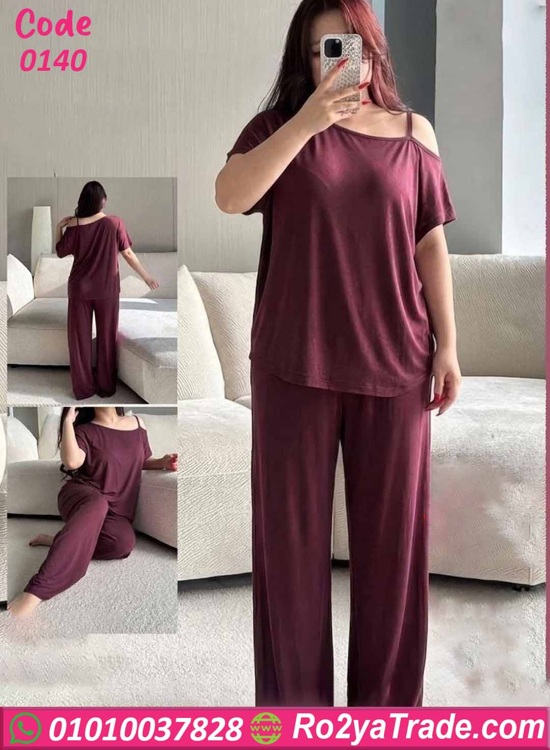 0140-2 بيجامات وترنجات نسائية صيفي