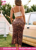 طقم ميني جيب صيفي كود 0207