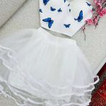 طقم ميني جيب فراشات – كود 1001