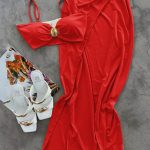 طقم ميني جيب ساتان كود 123