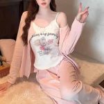 بيجامة حريمي 3 قطع