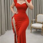 فستان لانجري طويل سواريه