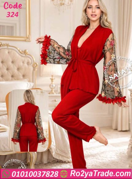 بيجامة صيفي نسائية كود 324