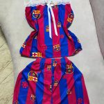 طقم هوت شورت صيفي ستايل رياضي كود 390