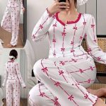 بيجامة حريمي ريبون 5504