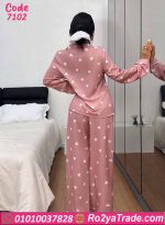بيجامة قلوب صيفية كود 7102