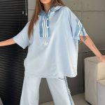 بيجامة حريمي صيفية هودي