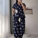 بيجامة صيفي نسائية فراشات