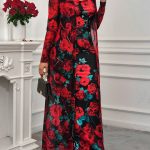 فستان صيفي طويل كود 1053
