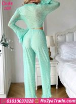 بيجامة حريمي صيفي بكشكش