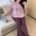 بيجامة صيفية بيج سايز