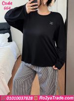 ⁦بيجامة حريمي صيفي - كود 664⁩ - الصورة ⁦2⁩