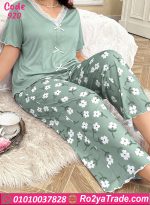 بيجامة حريمي بيج سايز صيفي