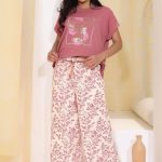 بيجامة صيفي وان سايز