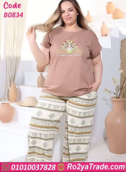بيجامة صيفي بيج سايز